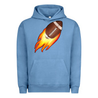 Pigment Pebble Blue american football Urban Hoodie - JahusDesignShop