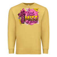 Antique Gold little miss 1st grade Premium Sweatshirt - texasbilliewilder