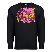 Black little miss 1st grade Premium Sweatshirt - texasbilliewilder
