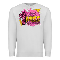 Dove Grey little miss 1st grade Premium Sweatshirt - texasbilliewilder