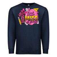 Navy little miss 1st grade Premium Sweatshirt - texasbilliewilder