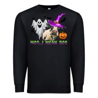 Black moo i mean boo Premium Sweatshirt - Zillion Design Studio