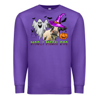 Purple moo i mean boo Premium Sweatshirt - Zillion Design Studio