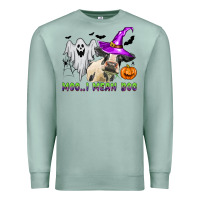 Seafoam moo i mean boo Premium Sweatshirt - Zillion Design Studio