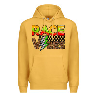 Mustard race vibes Premium Hoodie - AdoDesignShop
