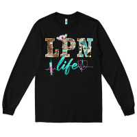Black western nurse lpn  life Long Sleeve Tee - BarkalooDesign