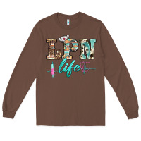 Chestnut western nurse lpn  life Long Sleeve Tee - BarkalooDesign