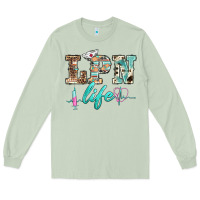 Matcha western nurse lpn  life Long Sleeve Tee - BarkalooDesign