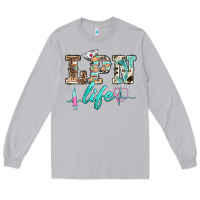 Moon Dust western nurse lpn  life Long Sleeve Tee - BarkalooDesign