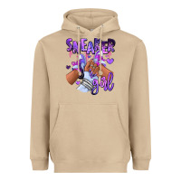 Mushroom Purple galaxy sneaker girl Heavyweight Hoodie - RanaPortraitStore
