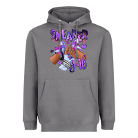 Storm Purple galaxy sneaker girl Heavyweight Hoodie - RanaPortraitStore