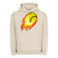 Pigment French Oak softball Urban Hoodie - JahusDesignShop