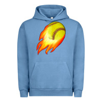 Pigment Pebble Blue softball Urban Hoodie - JahusDesignShop