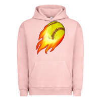 Pigment Salmon softball Urban Hoodie - JahusDesignShop