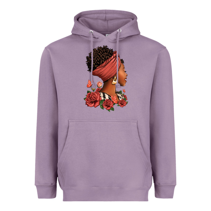 She Who Kneels Before God Can Stand Before Anyone Heavyweight Hoodie by RanaPortraitStore | Teevron