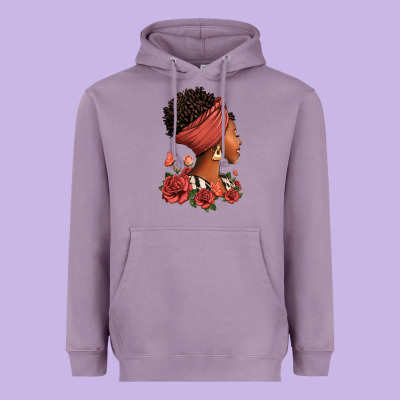 Heavyweight Hoodie She who kneels before god can stand before anyone
