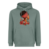Sage She who kneels before god can stand before anyone Heavyweight Hoodie - RanaPortraitStore