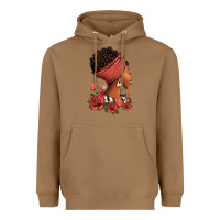 Toasted Coconut She who kneels before god can stand before anyone Heavyweight Hoodie - RanaPortraitStore