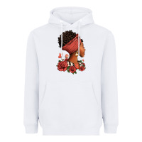 White She who kneels before god can stand before anyone Heavyweight Hoodie - RanaPortraitStore