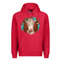 Cardinal hareford leopard gemstone Premium Hoodie - JahusDesignShop