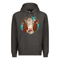 Smoke hareford leopard gemstone Premium Hoodie - JahusDesignShop