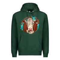 Sports Green hareford leopard gemstone Premium Hoodie - JahusDesignShop