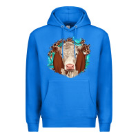 True Royal hareford leopard gemstone Premium Hoodie - JahusDesignShop