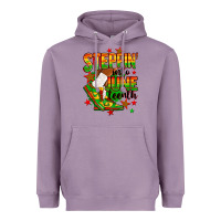 Lavender Steppin' into Juneteenth Heavyweight Hoodie - RanaPortraitStore