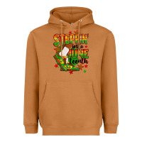Meerkat Steppin' into Juneteenth Heavyweight Hoodie - RanaPortraitStore