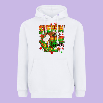 Heavyweight Hoodie Steppin' into Juneteenth