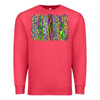 Cardinal mardi gras brush stroke Premium Sweatshirt - RanaPortraitStore