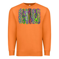 Carrot mardi gras brush stroke Premium Sweatshirt - RanaPortraitStore