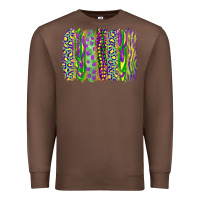 Chestnut mardi gras brush stroke Premium Sweatshirt - RanaPortraitStore