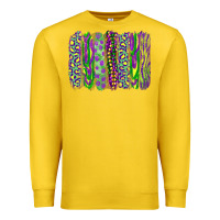 Lemon mardi gras brush stroke Premium Sweatshirt - RanaPortraitStore