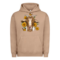 Pigment Burro sunflower goat Urban Hoodie - Jasminsmagicworld