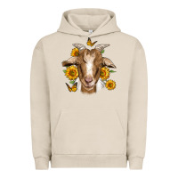 Pigment French Oak sunflower goat Urban Hoodie - Jasminsmagicworld