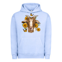 Pigment Grape Ice sunflower goat Urban Hoodie - Jasminsmagicworld