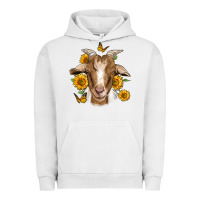 Pigment Lunar Rock sunflower goat Urban Hoodie - Jasminsmagicworld