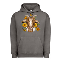 Pigment Tornado sunflower goat Urban Hoodie - Jasminsmagicworld