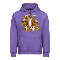 Tulip sunflower goat Urban Hoodie - Jasminsmagicworld