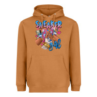 Meerkat Sneaker girl afro woman Heavyweight Hoodie - RanaPortraitStore