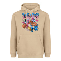 Mushroom Sneaker girl afro woman Heavyweight Hoodie - RanaPortraitStore