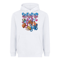 Sneaker Girl Afro Woman Heavyweight Hoodie | Teevron