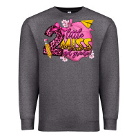Charcoal Heather little miss 2nd grade Premium Sweatshirt - texasbilliewilder