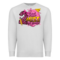Dove Grey little miss 2nd grade Premium Sweatshirt - texasbilliewilder