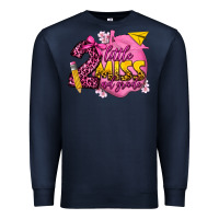 Navy little miss 2nd grade Premium Sweatshirt - texasbilliewilder