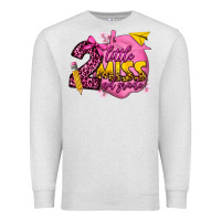 Oatmeal Heather little miss 2nd grade Premium Sweatshirt - texasbilliewilder