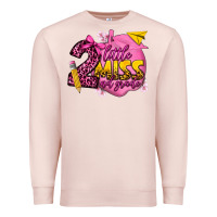 Pale Pink little miss 2nd grade Premium Sweatshirt - texasbilliewilder