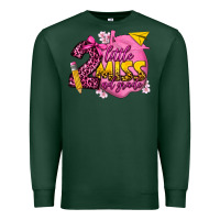 Sports Green little miss 2nd grade Premium Sweatshirt - texasbilliewilder