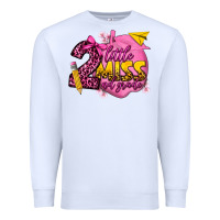 White little miss 2nd grade Premium Sweatshirt - texasbilliewilder